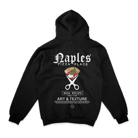 Naples Pizza Place Heavy Weight Oversized Hoodie /Unisex