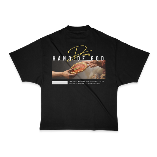 Davis Hand of God Heavy Weight (200 GSM) Oversized T-Shirt /Unisex
