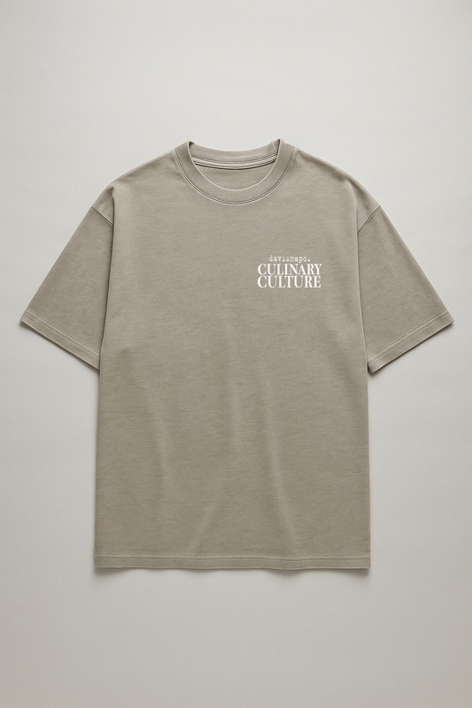 Culinary Culture Oversized T-Shirt
