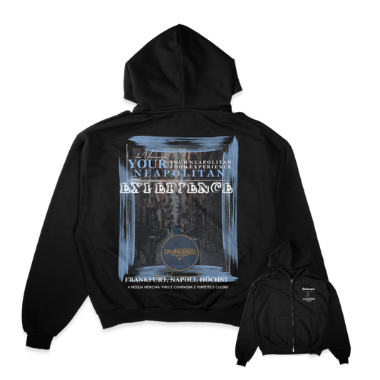 Da Vincenzo X Davisnapo Collab Oversized Zipper Hoodie /Unisex