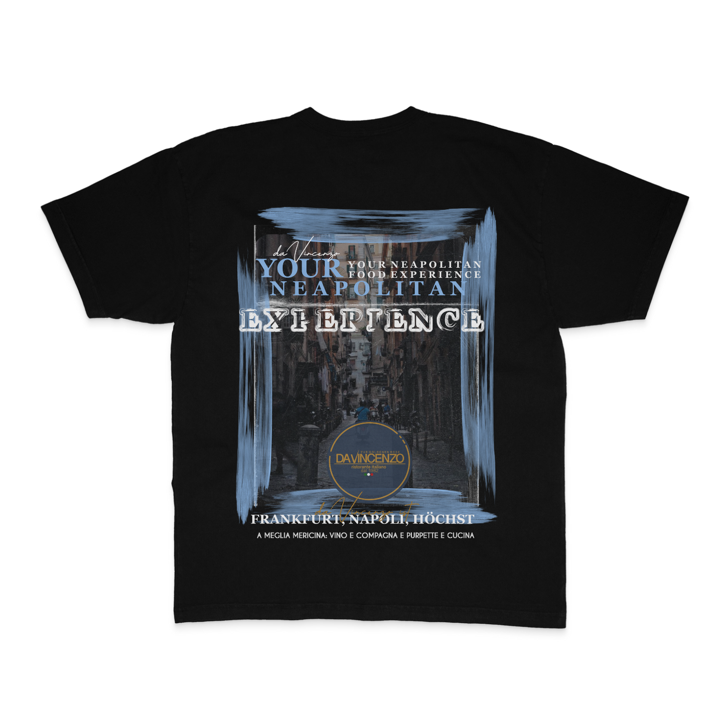 Da Vincenzo X Davisnapo Collab Oversized Shirt /Unisex