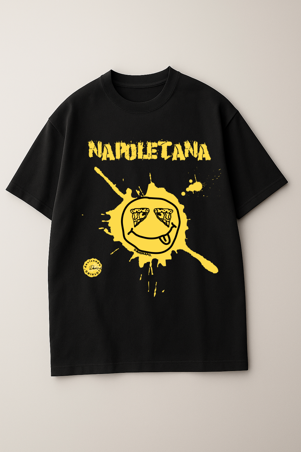 Nirvatana Artistic Heavy Weight (240 GSM) Oversized T-Shirt /Unisex